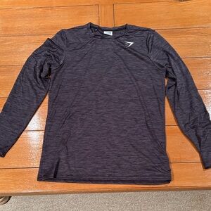 Men's Black Long Sleeve Shirt